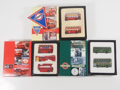 Lot 17 - A group of 1:76 scale LONDON TRANSPORT MUSEUM...