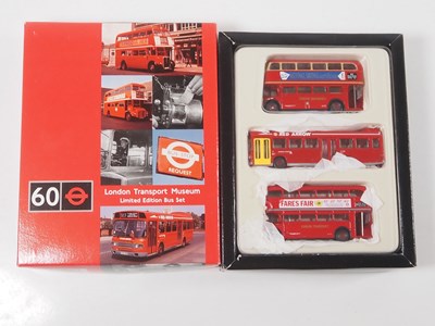 Lot 17 - A group of 1:76 scale LONDON TRANSPORT MUSEUM...