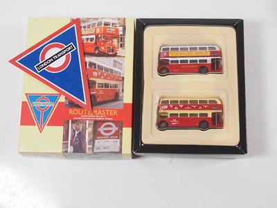 Lot 17 - A group of 1:76 scale LONDON TRANSPORT MUSEUM...
