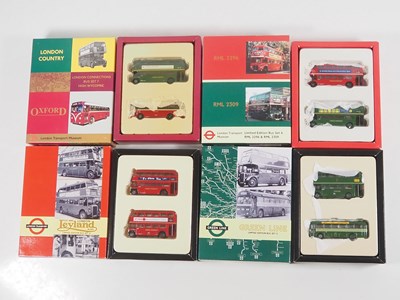 Lot 18 - A group of 1:76 scale four LONDON TRANSPORT...