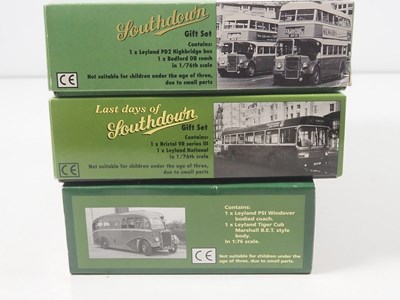 Lot 19 - A group of 1:76 scale three EFE Southdown...