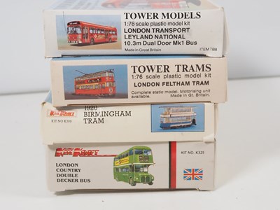 Lot 24 - A large quantity of unbuilt and part built bus...