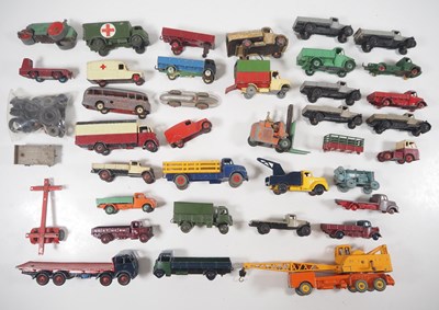 Lot 26 - A large group of unboxed playworn DINKY...