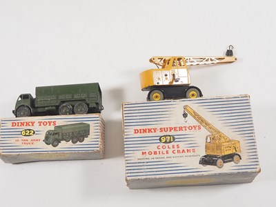 Lot 29 - A group of eight boxed DINKY diecast vehicles...