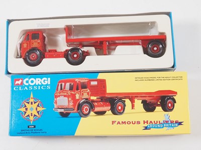 Lot 31 - A group of CORGI CLASSICS lorries and tankers...