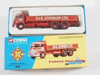 Lot 31 - A group of CORGI CLASSICS lorries and tankers...