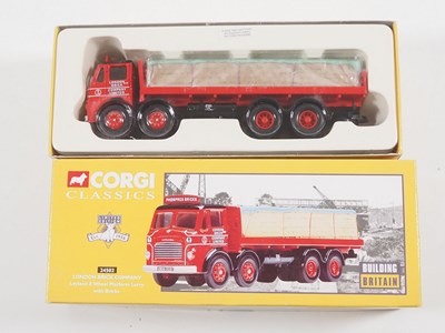 Lot 31 - A group of CORGI CLASSICS lorries and tankers...