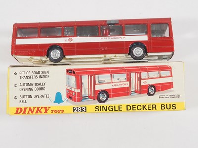 Lot 32 - A pair of boxed diecast buses comprising a...