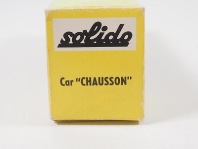 Lot 34 - A SOLIDO 52 diecast trolley-bus in maroon with...