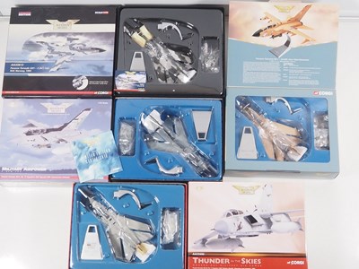 Lot 38 - A group of four 1:72 scale CORGI Aviation...