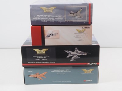 Lot 38 - A group of four 1:72 scale CORGI Aviation...