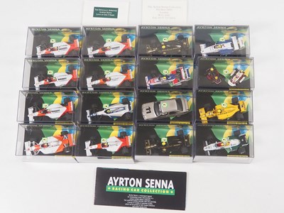 Lot 49 - A LANG (pre-MINICHAMPS) complete Ayrton Senna...