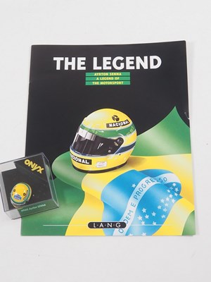 Lot 49 - A LANG (pre-MINICHAMPS) complete Ayrton Senna...