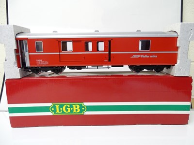 Lot 678 - G SCALE MODEL RAILWAYS: An LGB 3069 Swiss...