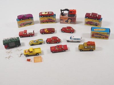 Lot 57 - A group of boxed and unboxed MATCHBOX...