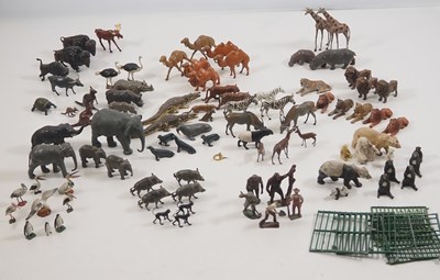 Lot 69 - A group of vintage diecast figures by BRITAINS...