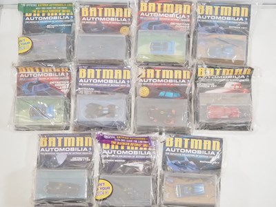 Lot 79 - A series of EAGLEMOSS 'Batman Automobilia'...