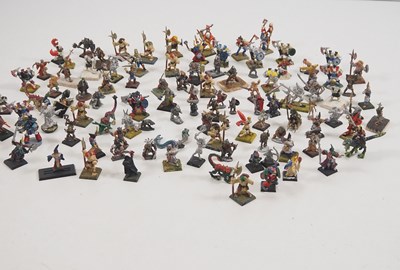 Lot 99 - A quantity of diecast 25/28mm Warhammer or...