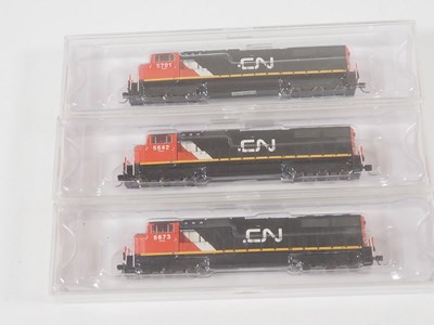 Lot 174 - An ATHEARN triple pack of Canadian Outline N...