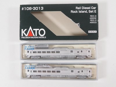 Lot 192 - A KATO N gauge American Outline 106-3013 Budd...