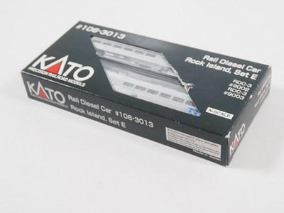 Lot 192 - A KATO N gauge American Outline 106-3013 Budd...