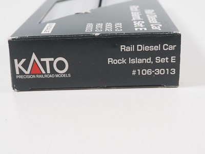 Lot 192 - A KATO N gauge American Outline 106-3013 Budd...