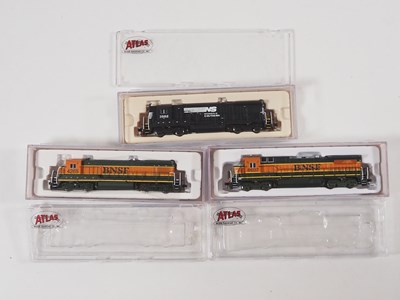 Lot 209 - A group of ATLAS American Outline N gauge...