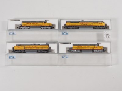 Lot 210 - A group of KATO American Outline N gauge...