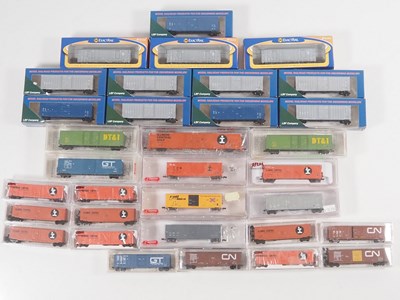 Lot 217 - A group of Canadian / American Outline N gauge...