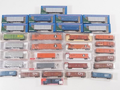 Lot 221 - A group of Canadian / American Outline N gauge...