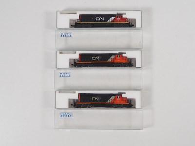 Lot 235 - A group of KATO Canadian Outline N gauge...