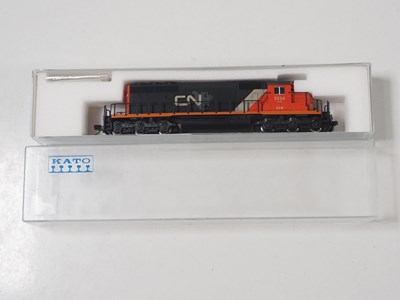 Lot 235 - A group of KATO Canadian Outline N gauge...