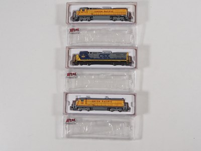 Lot 238 - A group of ATLAS American Outline N gauge...