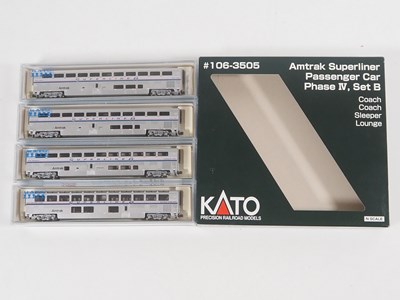 Lot 241 - A group of KATO American Outline N gauge...