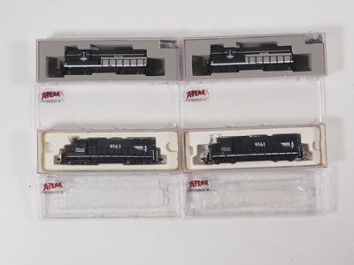 Lot 245 - A group of ATLAS American Outline N gauge...