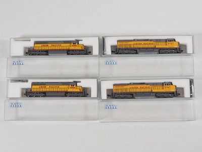 Lot 257 - A group of KATO American Outline N gauge...