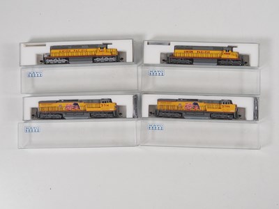 Lot 260 - A group of KATO American Outline N gauge...