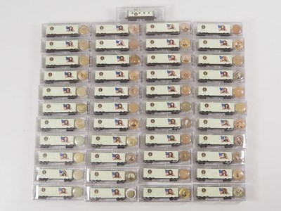 Lot 263 - A complete unbroken run of the MICROTRAINS...