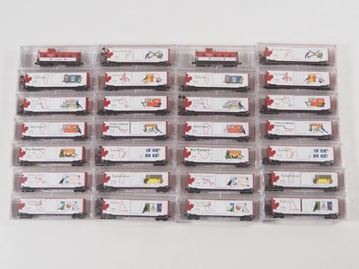 Lot 264 - A group of MICROTRAINS Canadian Outline N...