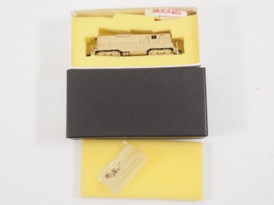 Lot 275 - A HALLMARK MODELS N gauge hand built brass...