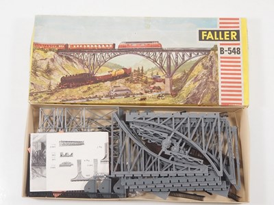 Lot 289 - A large group of unbuilt FALLER HO gauge...
