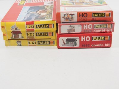 Lot 289 - A large group of unbuilt FALLER HO gauge...
