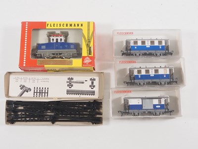 Lot 290 - A FLEISCHMANN HO gauge 4306 rack railway...