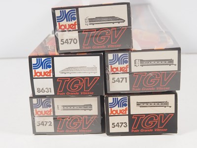 Lot 293 - A JOUEF 8631 HO gauge French outline TGV 5-car...