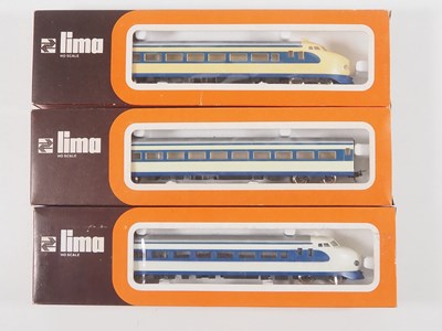 Lot 295 - A LIMA HO gauge Japanese outline 3-car...