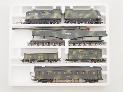 Lot 317 - A LIMA HO gauge Golden Series military train...