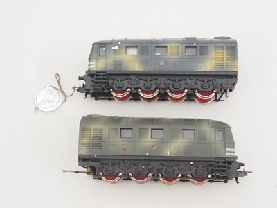 Lot 317 - A LIMA HO gauge Golden Series military train...