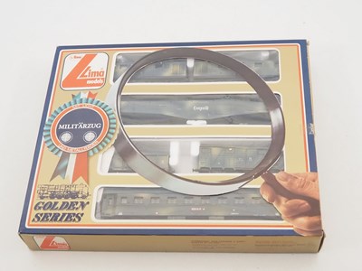Lot 317 - A LIMA HO gauge Golden Series military train...
