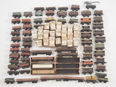 Lot 326 - A large group of TRIX TWIN OO/HO gauge 4 wheel...