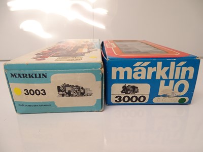 Lot 93 - HO SCALE MODEL RAILWAYS: A pair of MARKLIN...